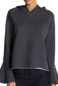 Melrose and Market Bell Sleeve Hooded Sweatshirt